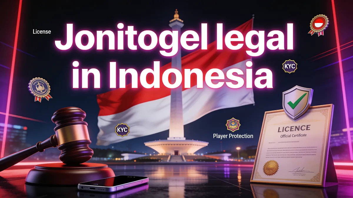 Apakah jonitogel Legal dan Aman di Indonesia? untuk pemain di Indonesia